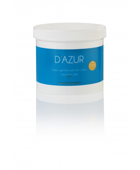 D'AZUR Soft Cotton Blue Gelee Warm Wax 450 gr