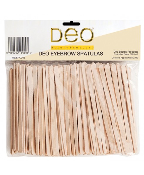 Deo Eyebrow Spatulas 200 pieces